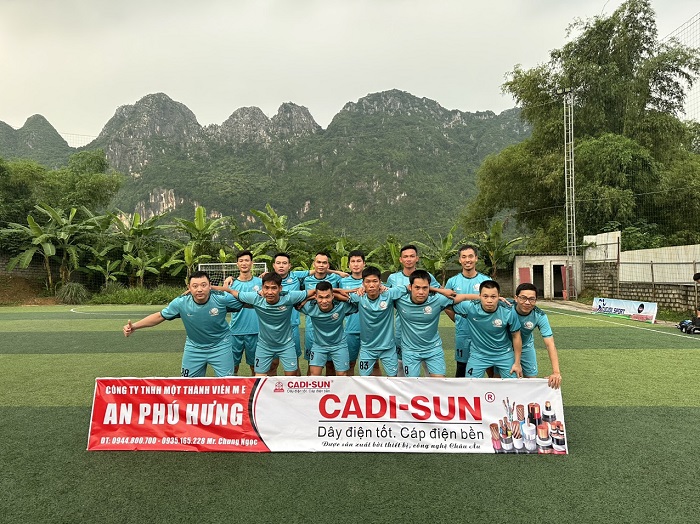 Sôi nổi mùa giao hữu bóng đá ở CADI-SUN